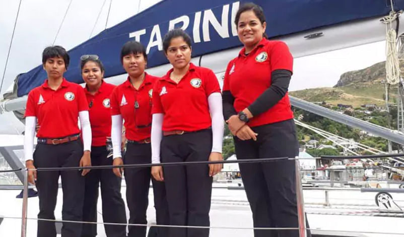 The navy’s all-women team will return on May 21 after eight months on the high seas.