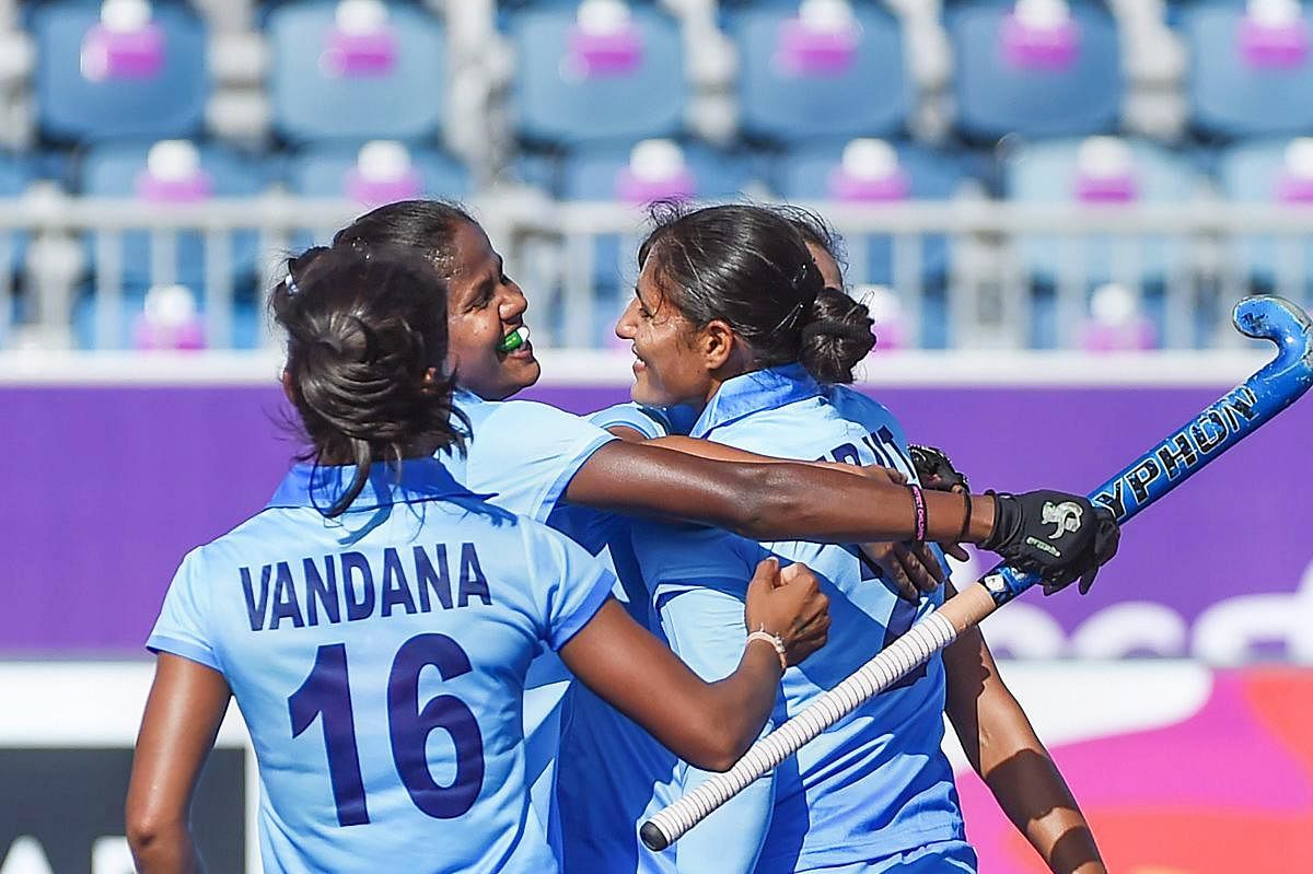 Indian women's hockey team played out a draw against Korea in their last round robin match at the Asian Champions Trophy. PTI FILE PHOTO