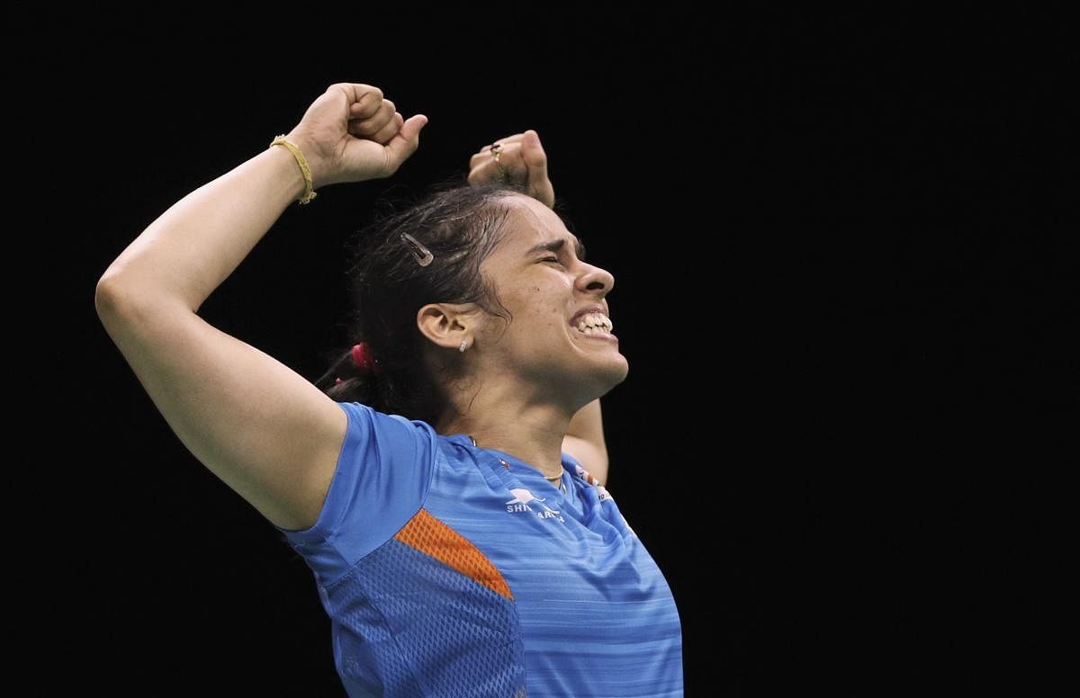 Saina Nehwal led India's 4-1 win over Australia in a Group A match of the Uber Cup Final. Reuters