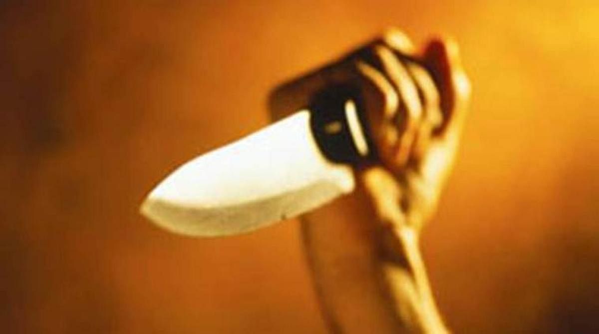 The man stabbed his wife to death as he suspected she was having an affair. 