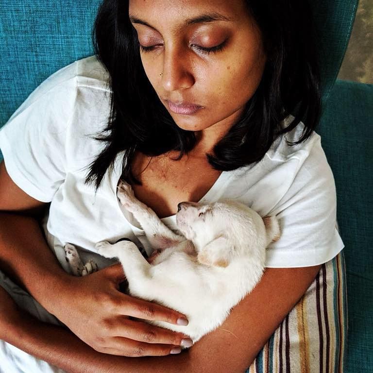Anushree Thammanna provided foster care for Bagheera before he died.