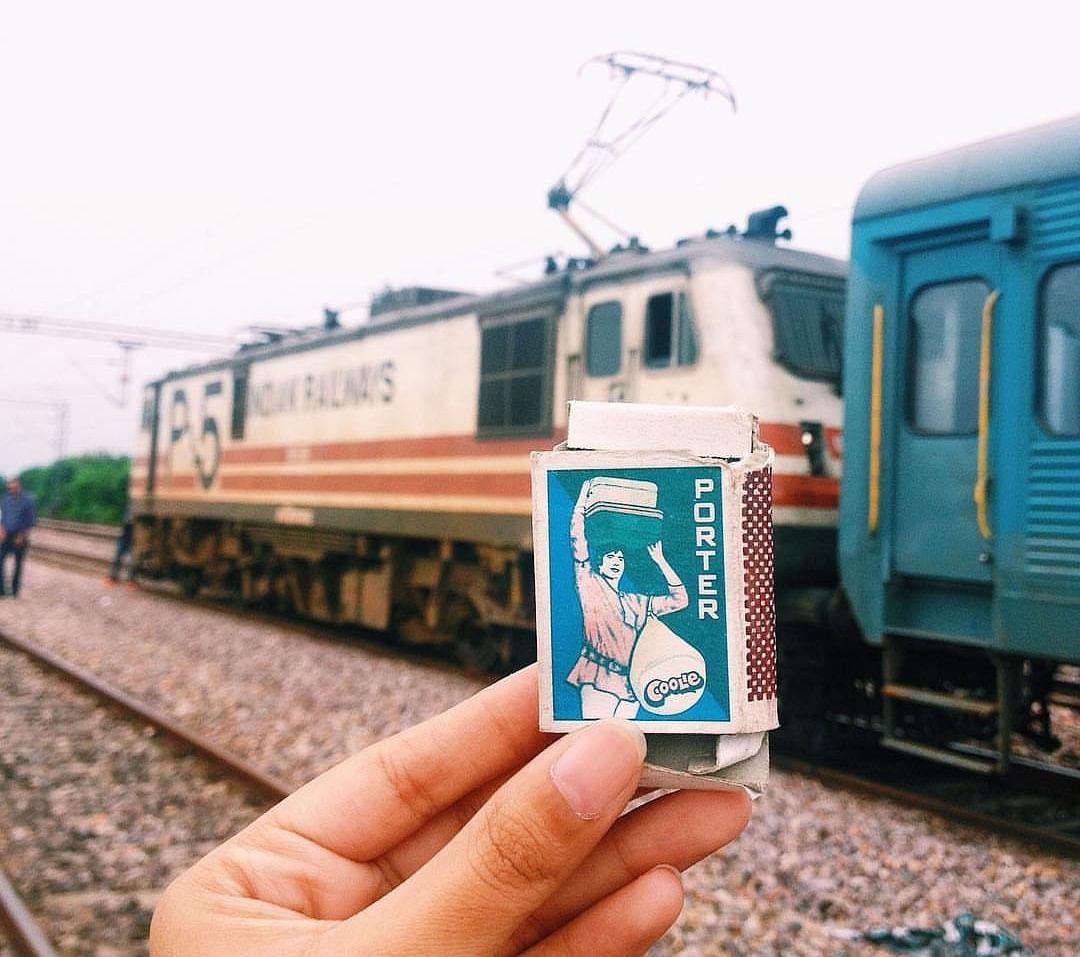 A matchbox from Shreya Katuri's collection.