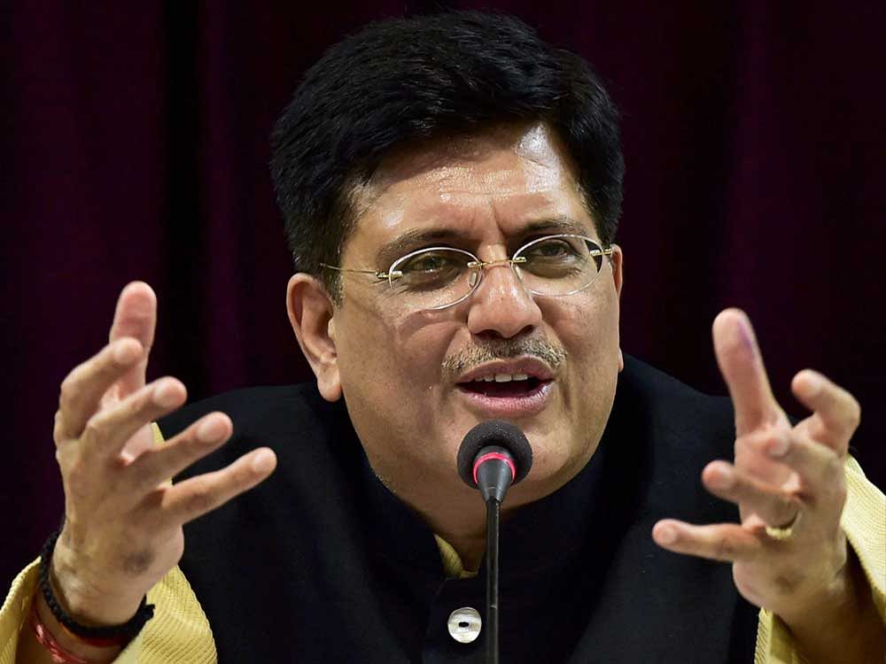 In picture: Finance Minister Piyush Goyal. PTI file photo.