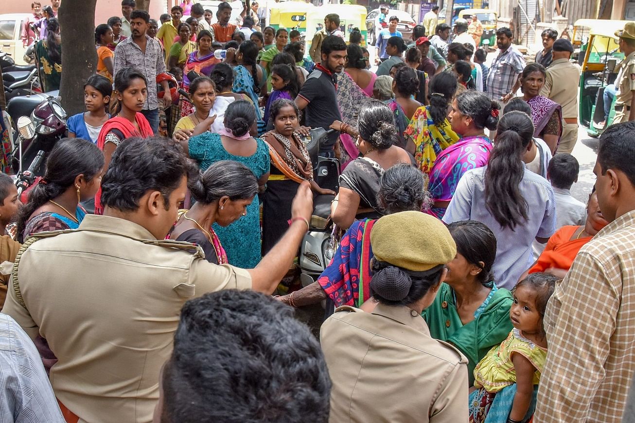 The Chamarajpet crowd that mistook a 26-year-old from Rajasthan for a kidnapper..