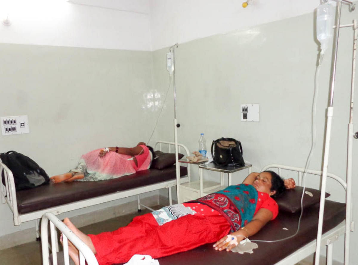 On Monday, nearly 100 workers fell ill and were admitted to various hospitals in Anekal.