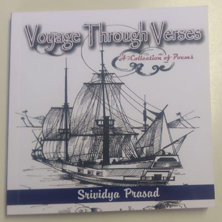 Srividya Prasad has just released her new book, ‘Voyage Through Verses’.