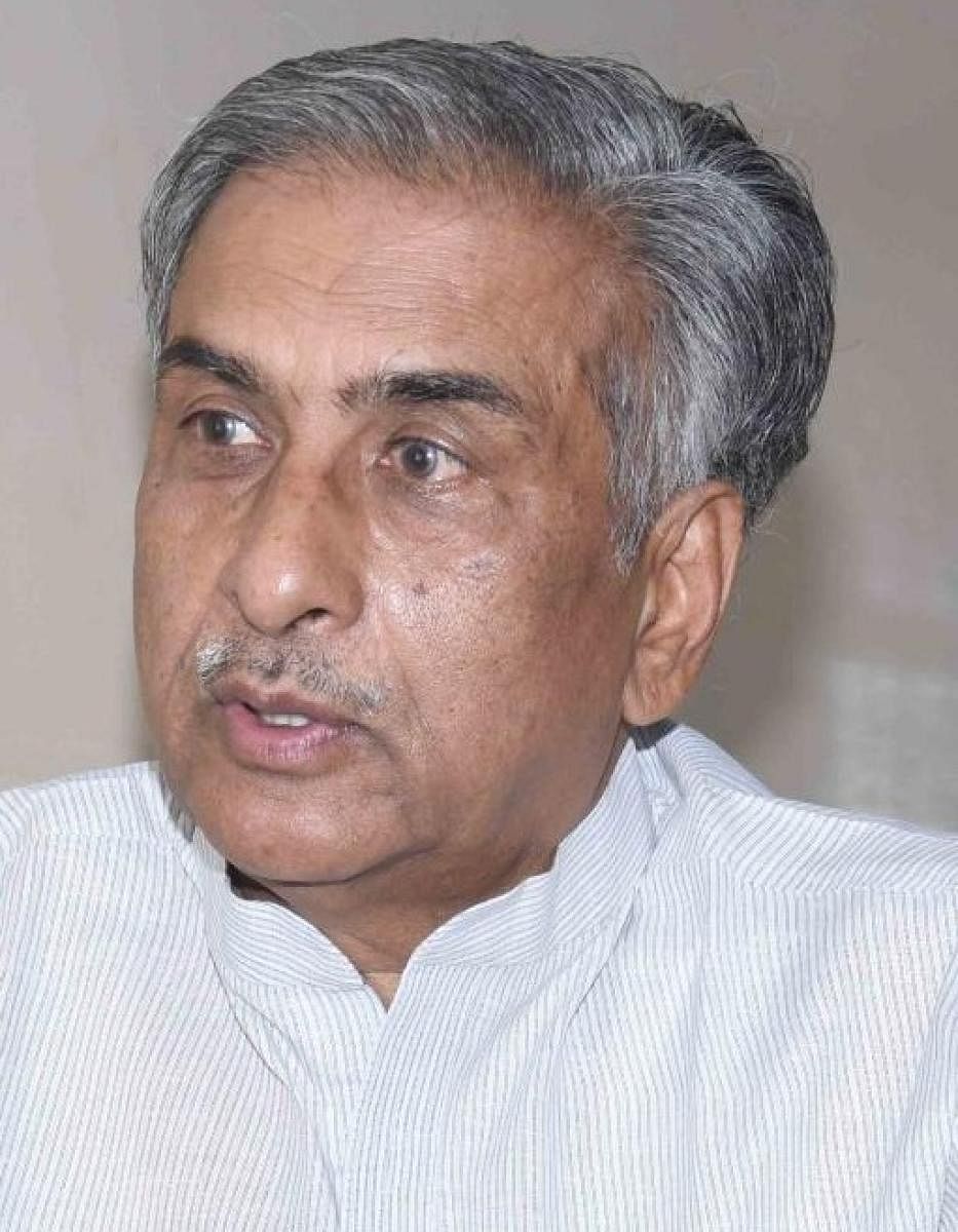 Senior JD(S) leader and former minister Basavaraj Horatti 