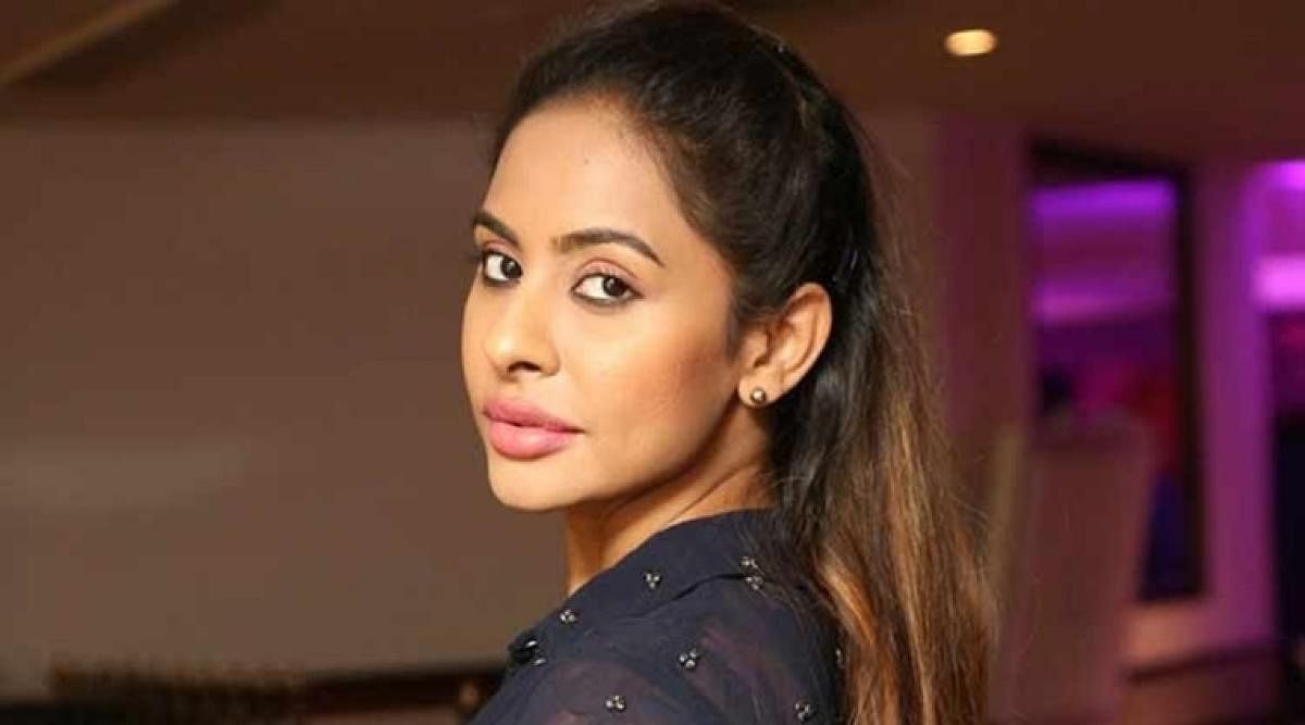 In picture: Telugu actor Sri Reddy. 