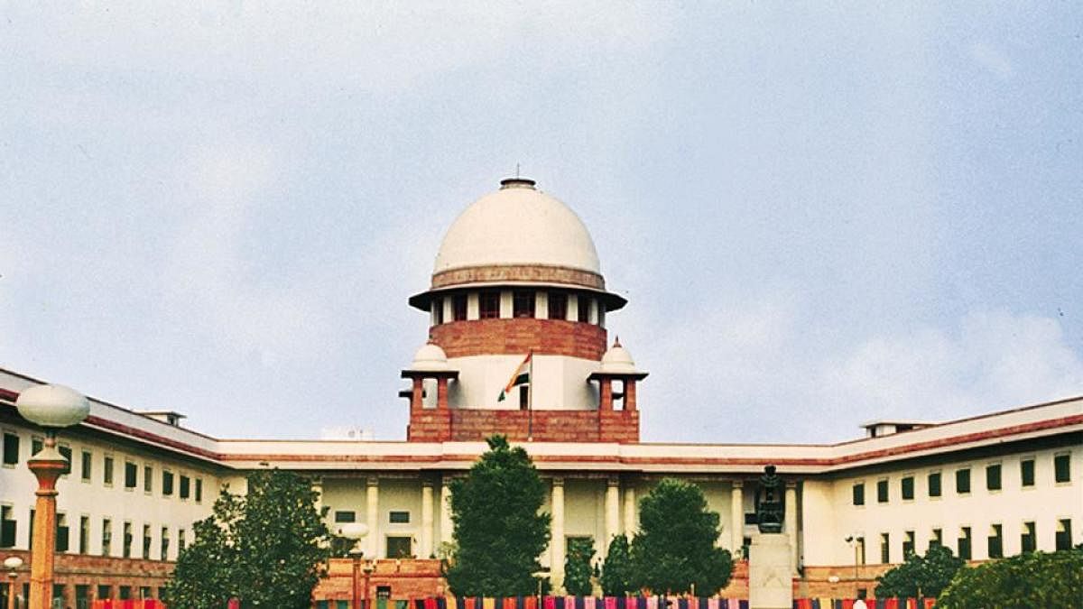A view of the Supreme Court of India, in New Delhi. (pic for representation only)
