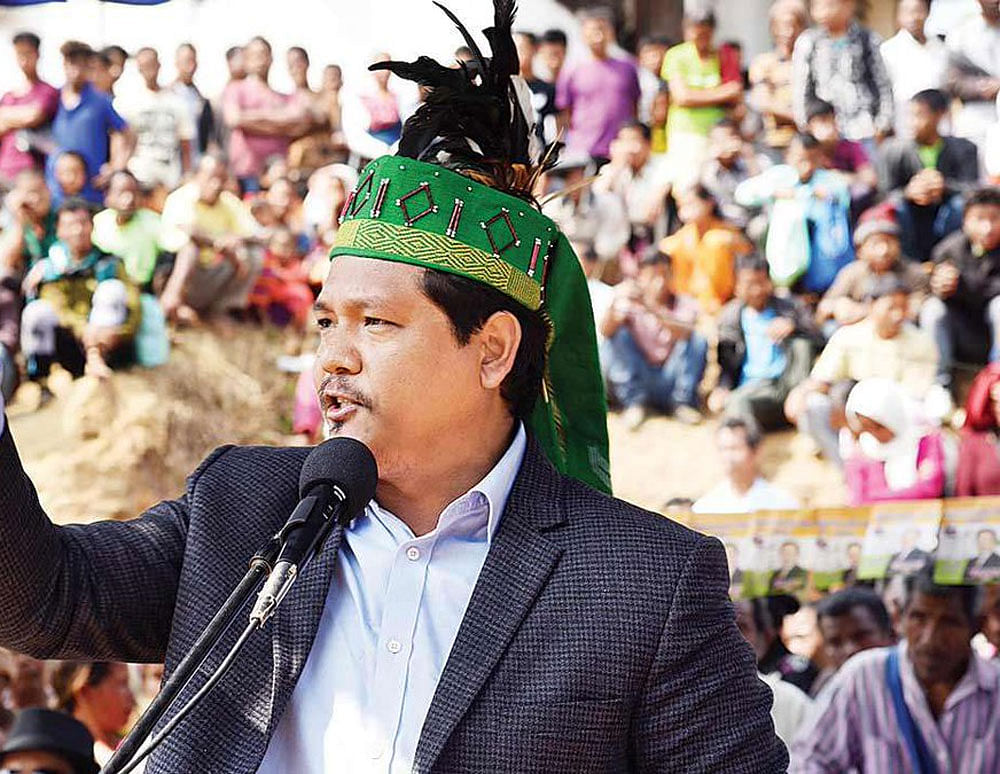 Meghalaya Chief Minister Conrad K Sangma. File photo