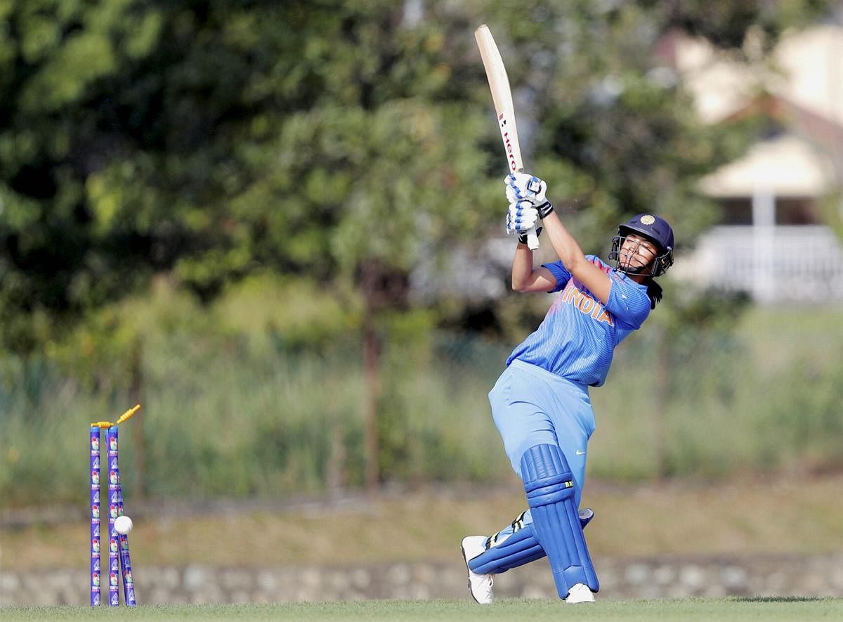 Indian cricketer Smriti Mandhana gets bowled out in a match against Malaysia during Asia Cup 2018, in Kuala Lampur, on Sunday, June 03, 2018. PTI Photo.