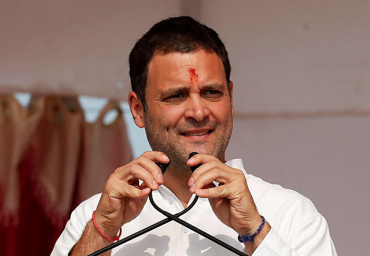 Congress president Rahul Gandhi. (Reuters File Pic)