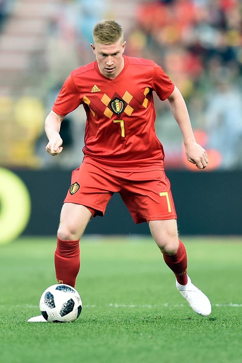 KING OF ASSISTS: Belgium’s Kevin De Bruyne, who can tear apart any defence with his pinpoint passing, will be among a host of star players in action in Russia. AFP