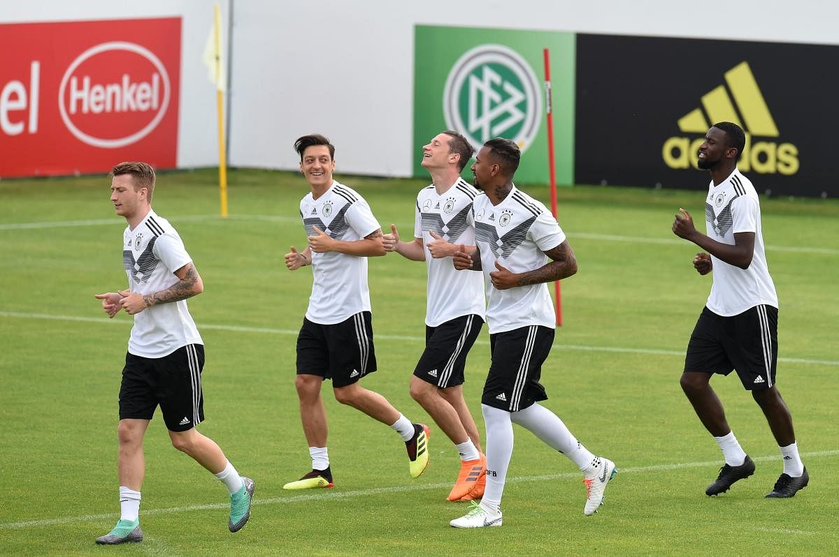 Germany head the FIFA rankings ahead of the World Cup.