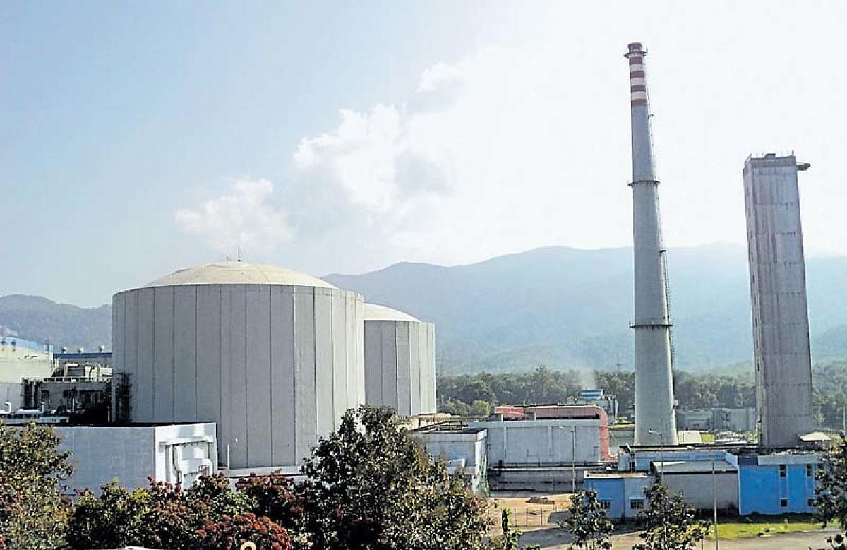 The Kaiga power plant in Uttara Kannada district. DH file photo