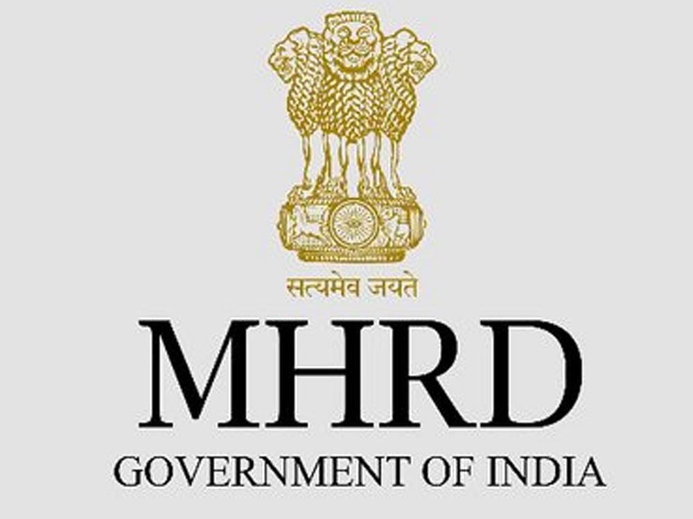 HRD ministry logo via Twitter for representation.