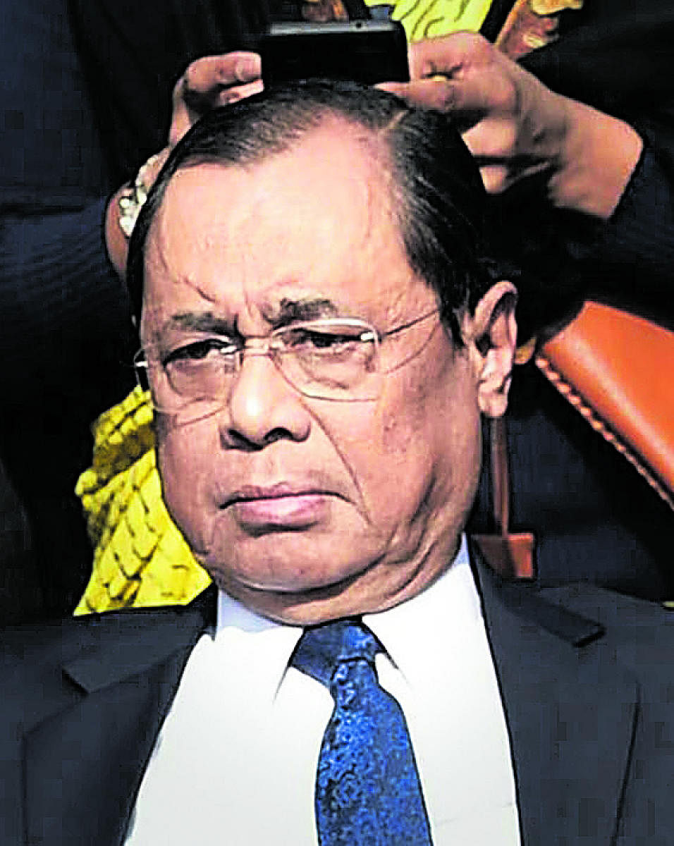 Gogoi is one of the SC judges who went public raising grievances against the CJI in January this year. PTI photo.