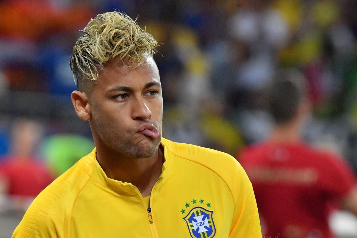POOR START: Brazil's Neymar had a forgettable outing against Switzerland. AFP
