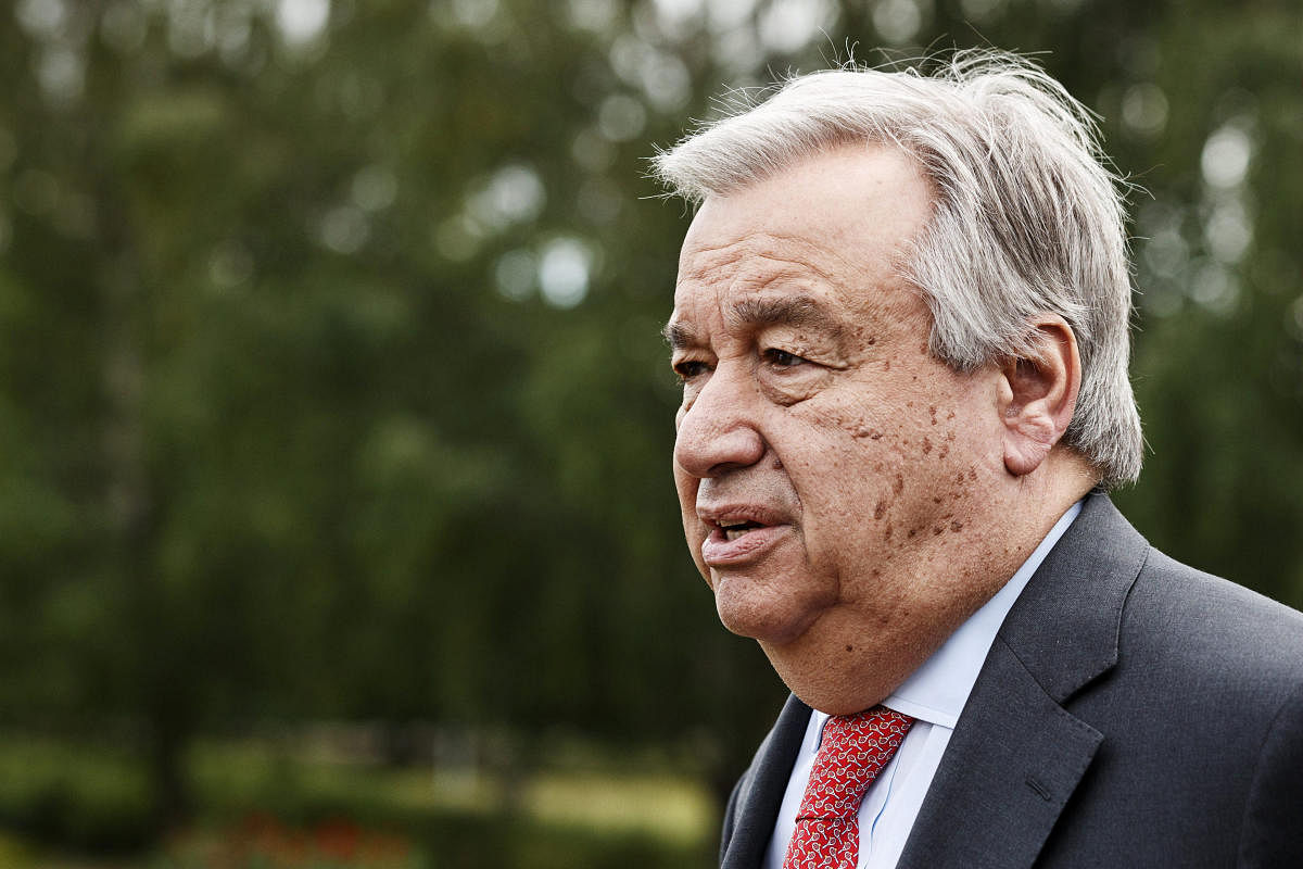 UN chief Antonio Guterres. (Reuters file photo)