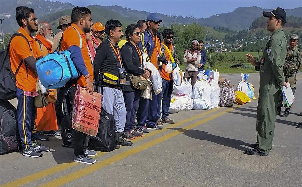 This is also the first batch of yatris though the Nathu-La route after the pilgrimage was stopped following the Dokalam standoff last year. India and China had agreed in April to resume the Kailash Mansarovar Yatra through the route. PTI