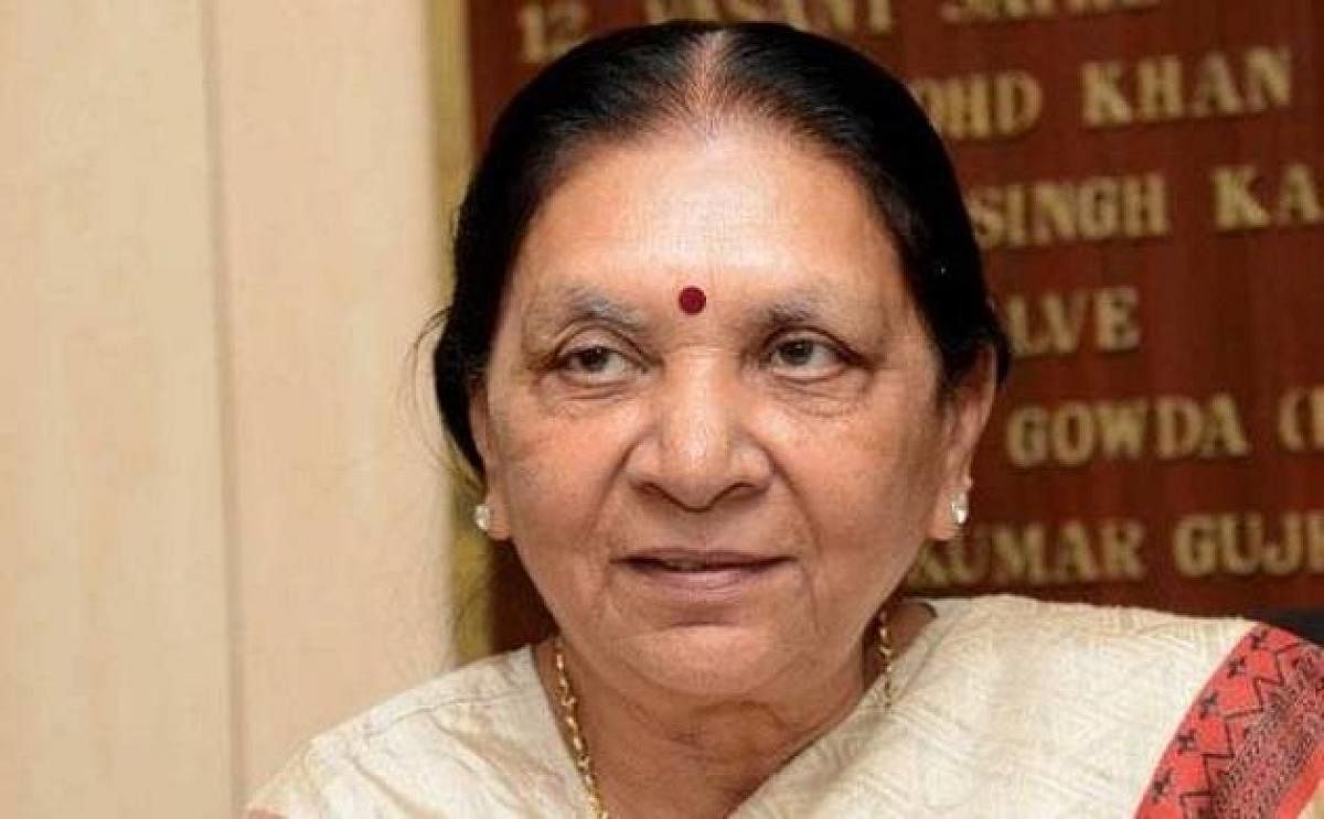 Madhya Pradesh Governor Anandiben Patel. file photo