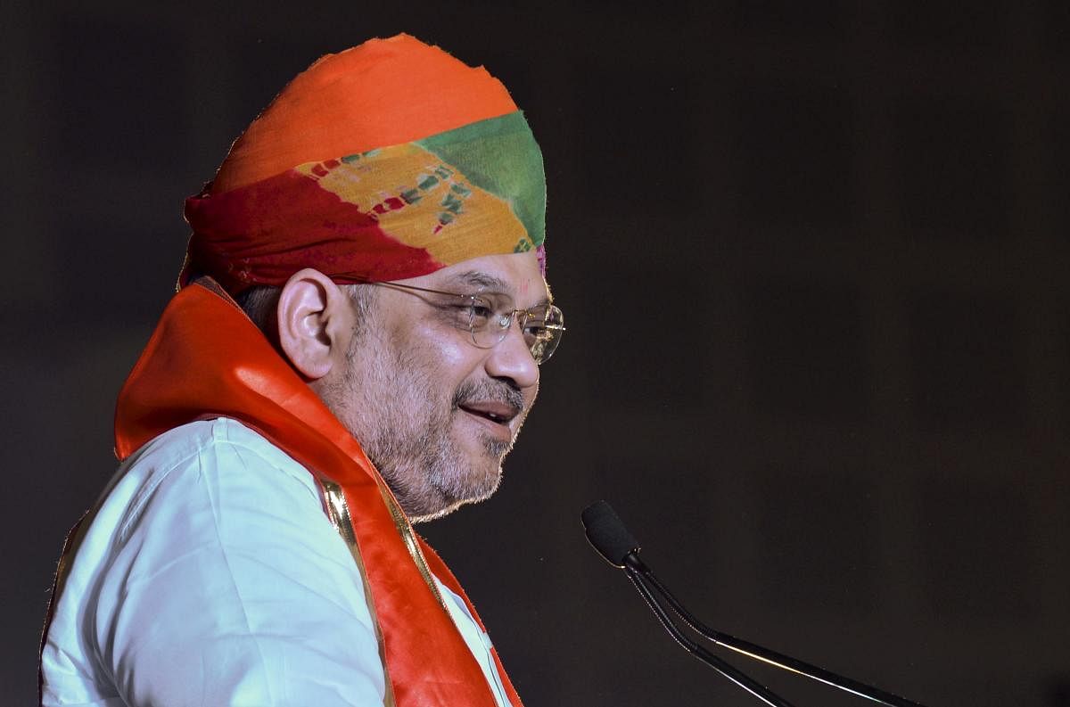 Amit Shah is the director of Ahmedabad District Cooperative Bank. PTI file photo