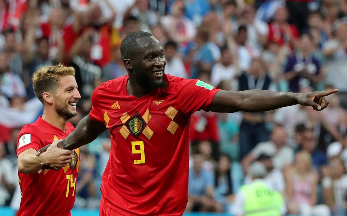  Belgium's Romelu Lukaku will look to continue his scoring spree against Panama on Saturday. Reuters.