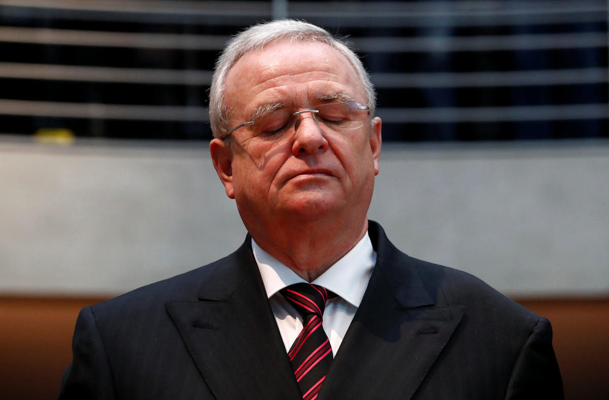 Former Volkswagen chief executive Martin Winterkorn arrives to testify to a German parliamentary committee on the carmaker's emissions scandal in Berlin, Germany. (Reuters File Photo)