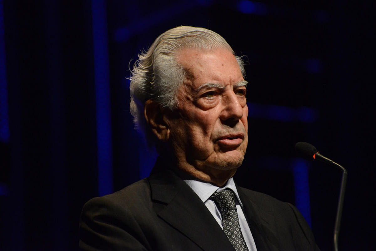 Nobel Literature laureate Mario Vargas Llosa.