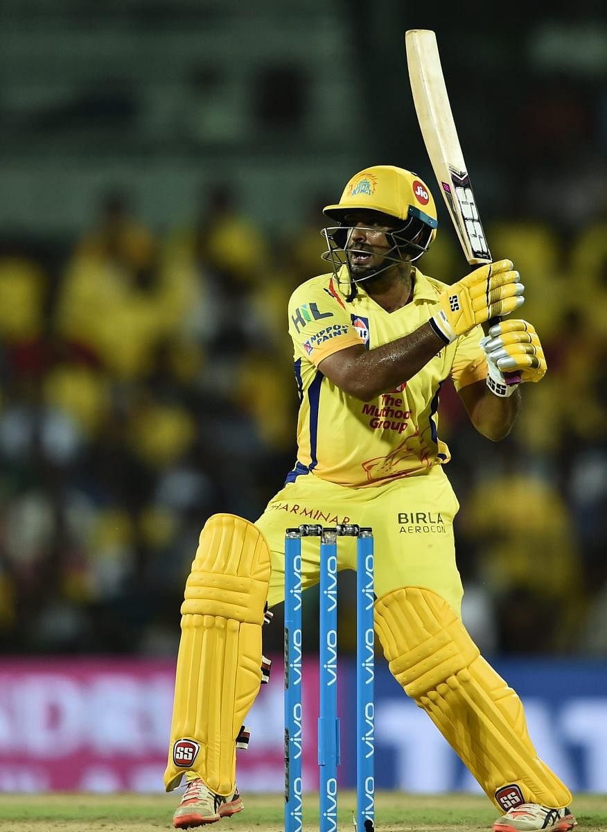 Ambati Rayudu was one of the top run-getters in the IPL but was dropped from the Indian team after failing the Yo-Yo test early this month. PTI File Photo