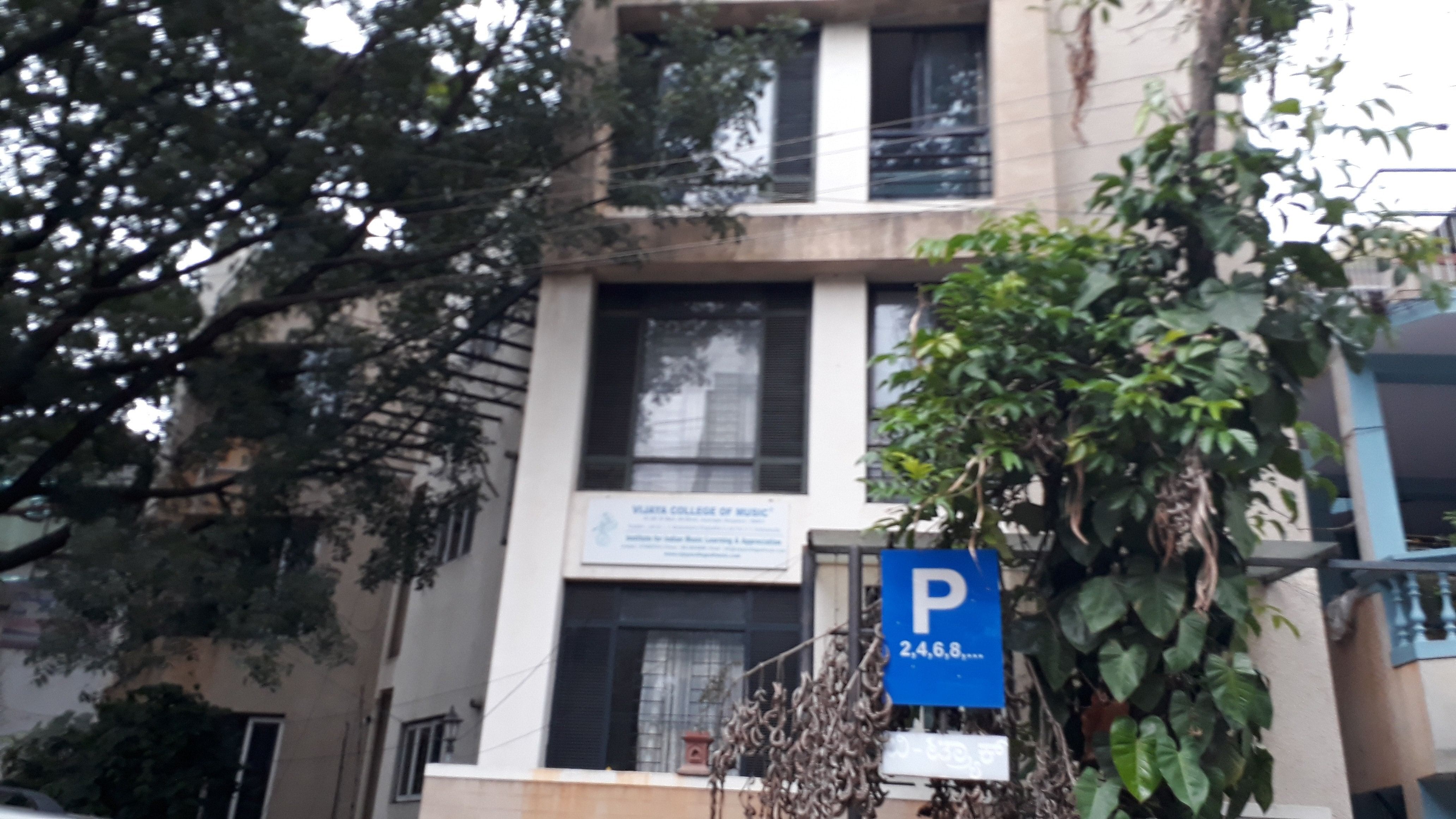 The three-storey building in Jayanagar where Ganesh lived with Sahana. His siblings also live in the same building. The family built this after demolishing an older structure.