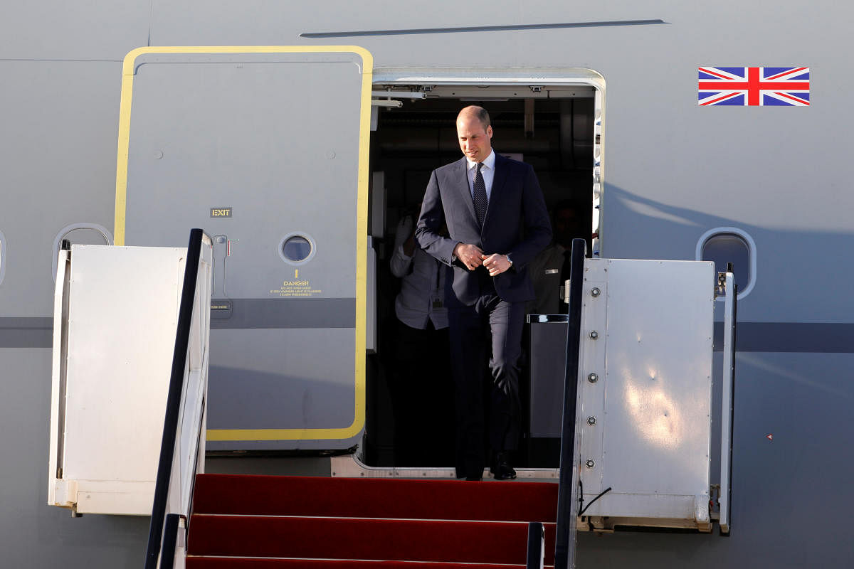 Britain's Prince William. Reuters Photo