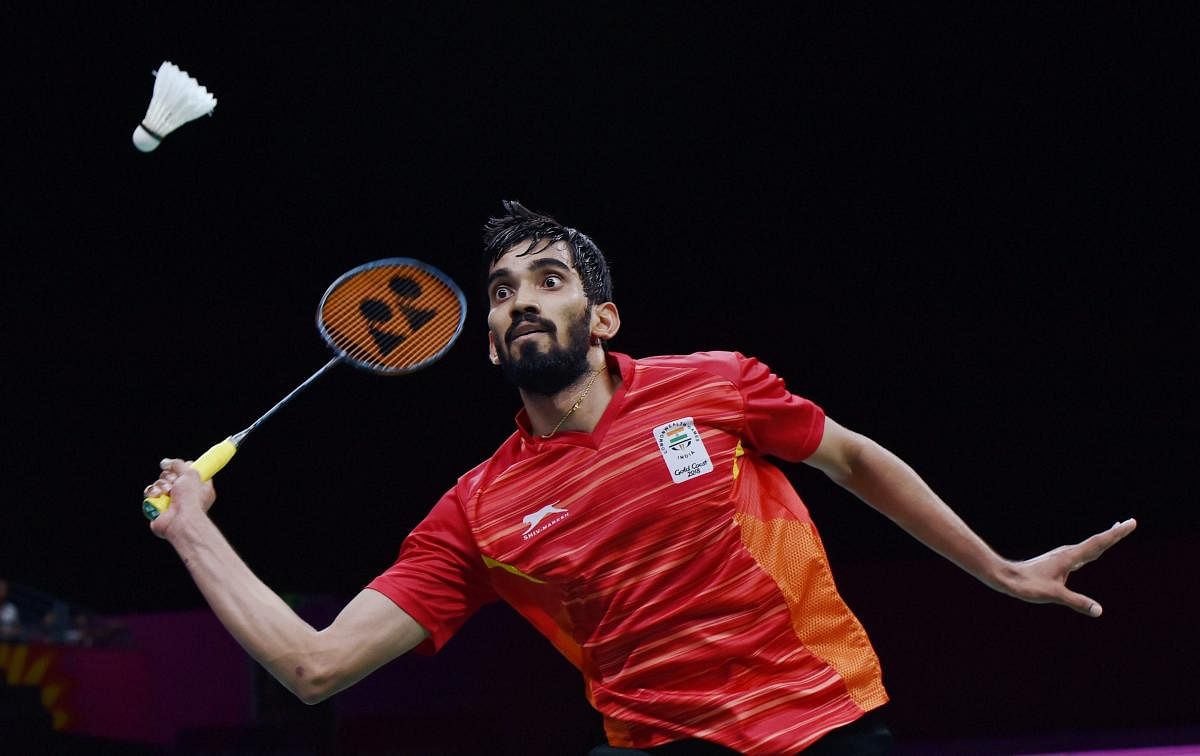 IN FINE FETTLE Kidami Srikanth kick-started his Malaysian Open campaign on a rousing note, demolishing former World No 2 Jan Jorgensen of Denmark 21-18, 21-9. PTI FILE PHOTO