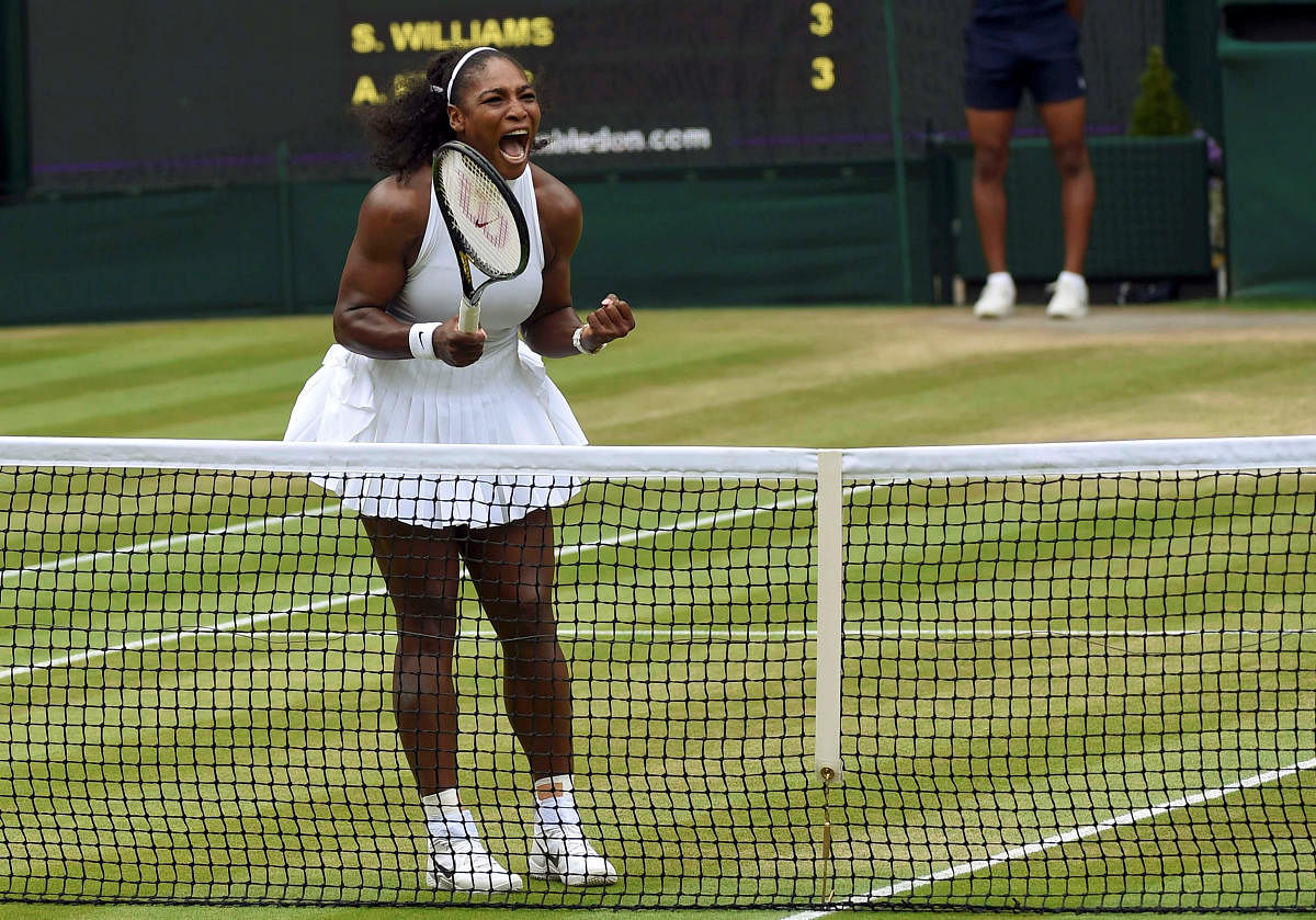 USA's Serena Williams has been seeded 25th in the upcoming Wimbledon Championships. Reuters File Photo