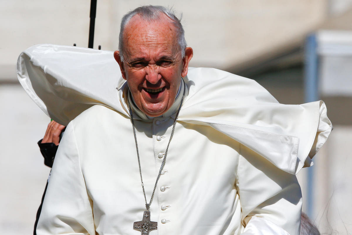 Pope Francis. REUTERS photo.