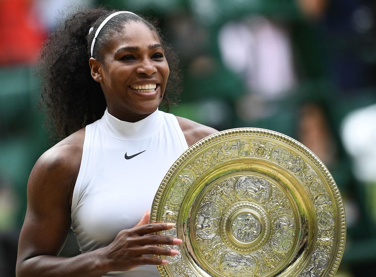 FIGHTER: Serena Williams last won her wimbledon title in 2016, when she defeated Germany's Angelique Kerber in the final. AFP File Photo
