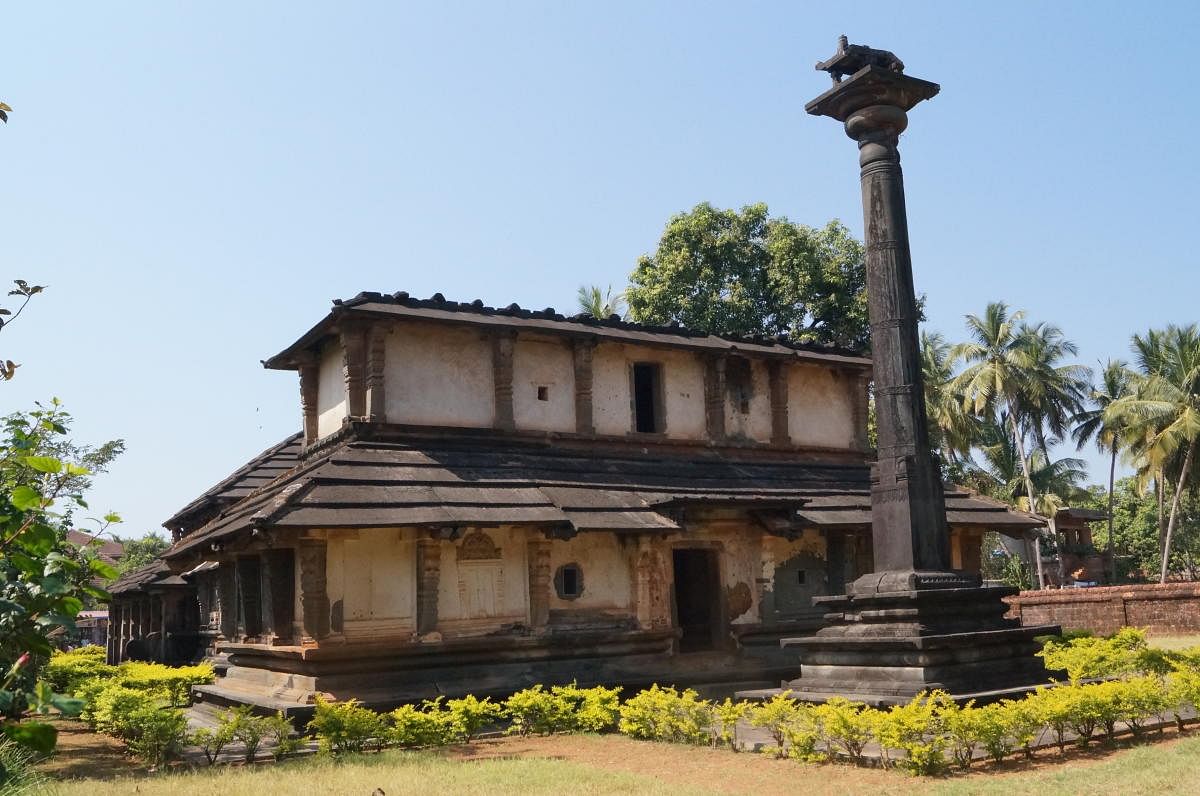 Jattappa Nayakana Chandranatheshvara Basadi is the largest Jain temple in Bhatkal