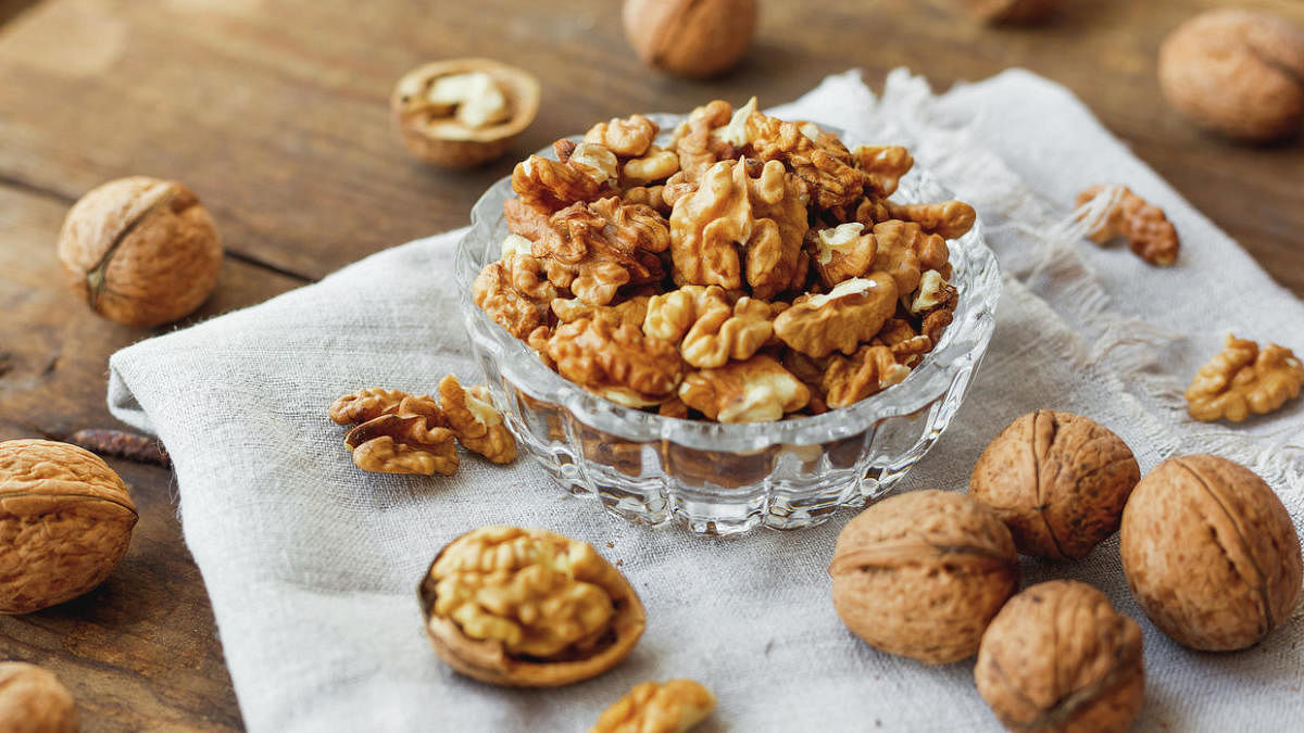 Doubling walnut consumption (eating 3 tablespoons) was associated with a 47 per cent lower prevalence of type 2 diabetes, researchers said. (File photo)