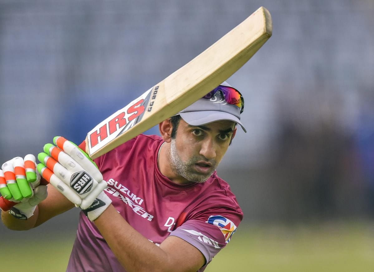 Cornered during the 17-month regime of Court-appointed administrator Justice Vikramajit Sen, senior opener Gautam Gambhir will be back as "government nominee" in DDCA, informed newly elected secretary Vinod Tihara. PTI file photo