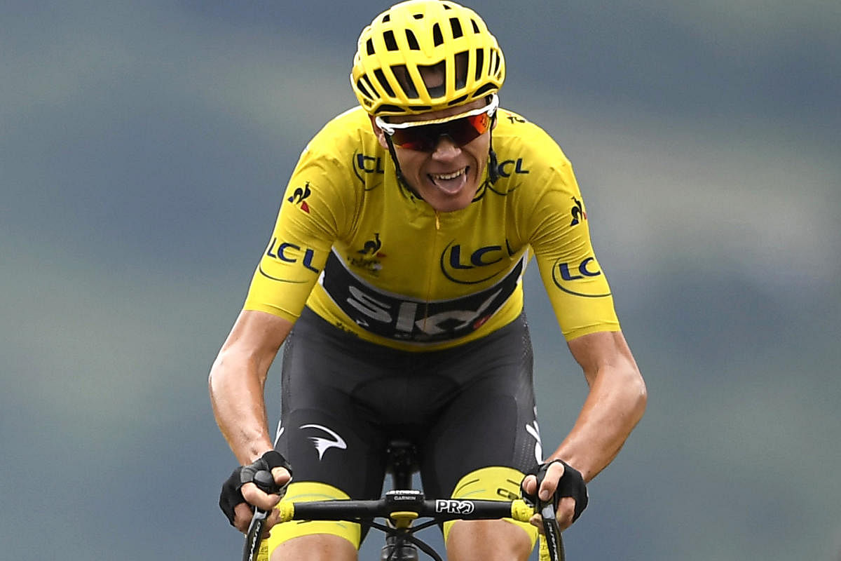 Chris Froome. AFP