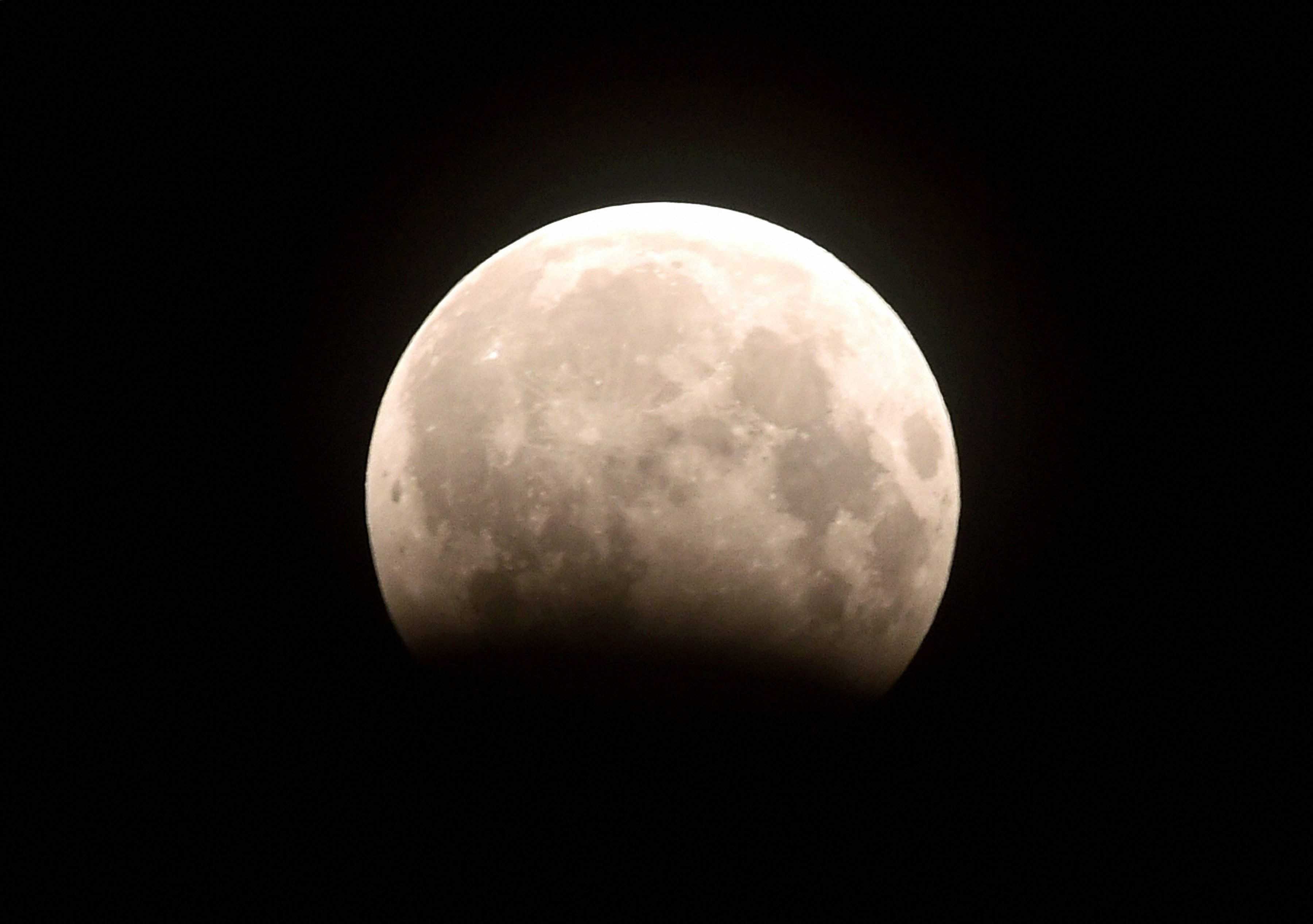 The longest total lunar eclipse of this century would be visible from all parts of the country on July 27. PTI File Photo for representation purpose 
