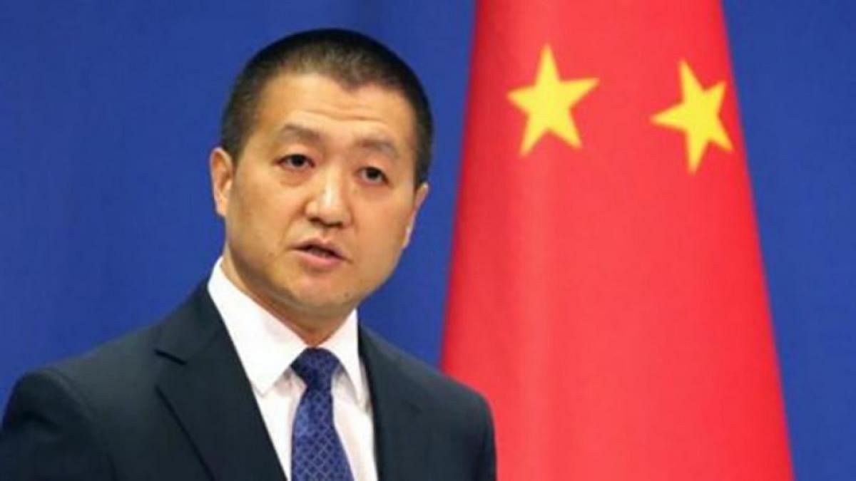 Lu Kang, spokesman for the Chinese foreign ministry.