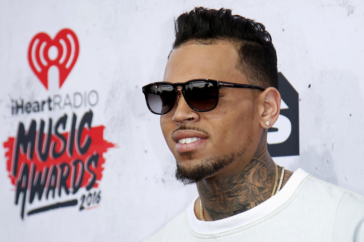 Police seized the R&amp;B star Chris Brown shortly after he left the stage Thursday night in West Palm Beach. He was booked on a charge of felony battery and released after he paid a $2,000 bond, the sheriff's office said. Reuters File Photo