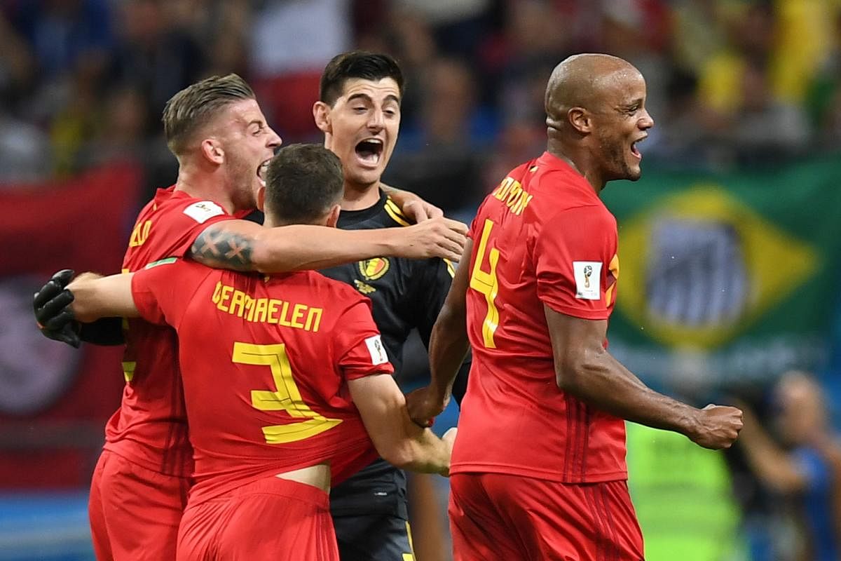 ON A ROLL: Belgium's daring approach has helped them pull off some big wins this World Cup. AFP 