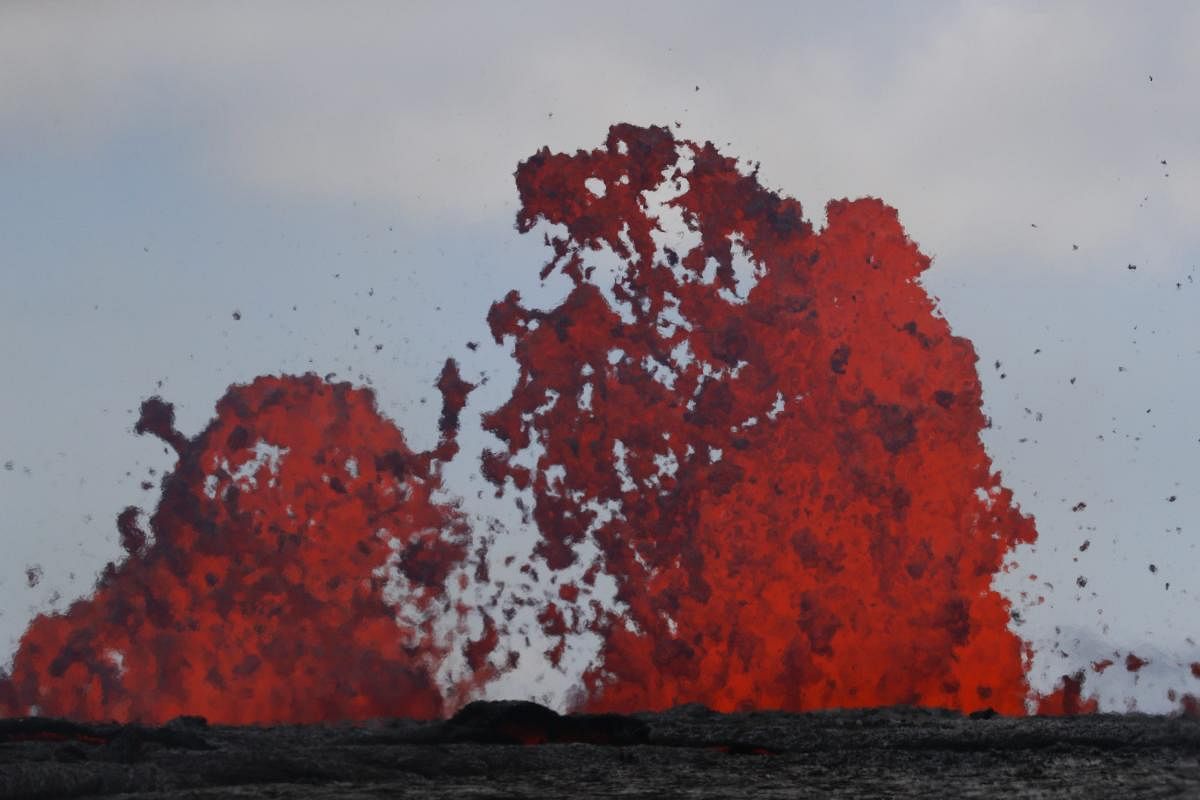 Scientists have been in the field measuring the eruptions 24 hours a day, seven days a week since Kilauea first exploded more than two months ago. (AP/PTI File Photo)