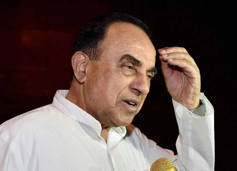 Swamy said that said the only cess that was needed and the one people would happily pay was for financing cow shelters. PTI file photo.
