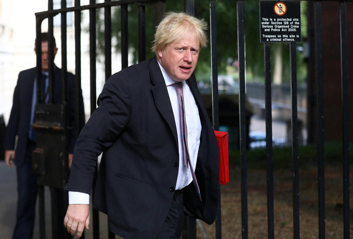 In private, Boris Johnson had reportedly criticised May's plan for retaining strong economic ties to the EU even after Brexit, referring to the plan as "polishing a turd". Reuters Photo