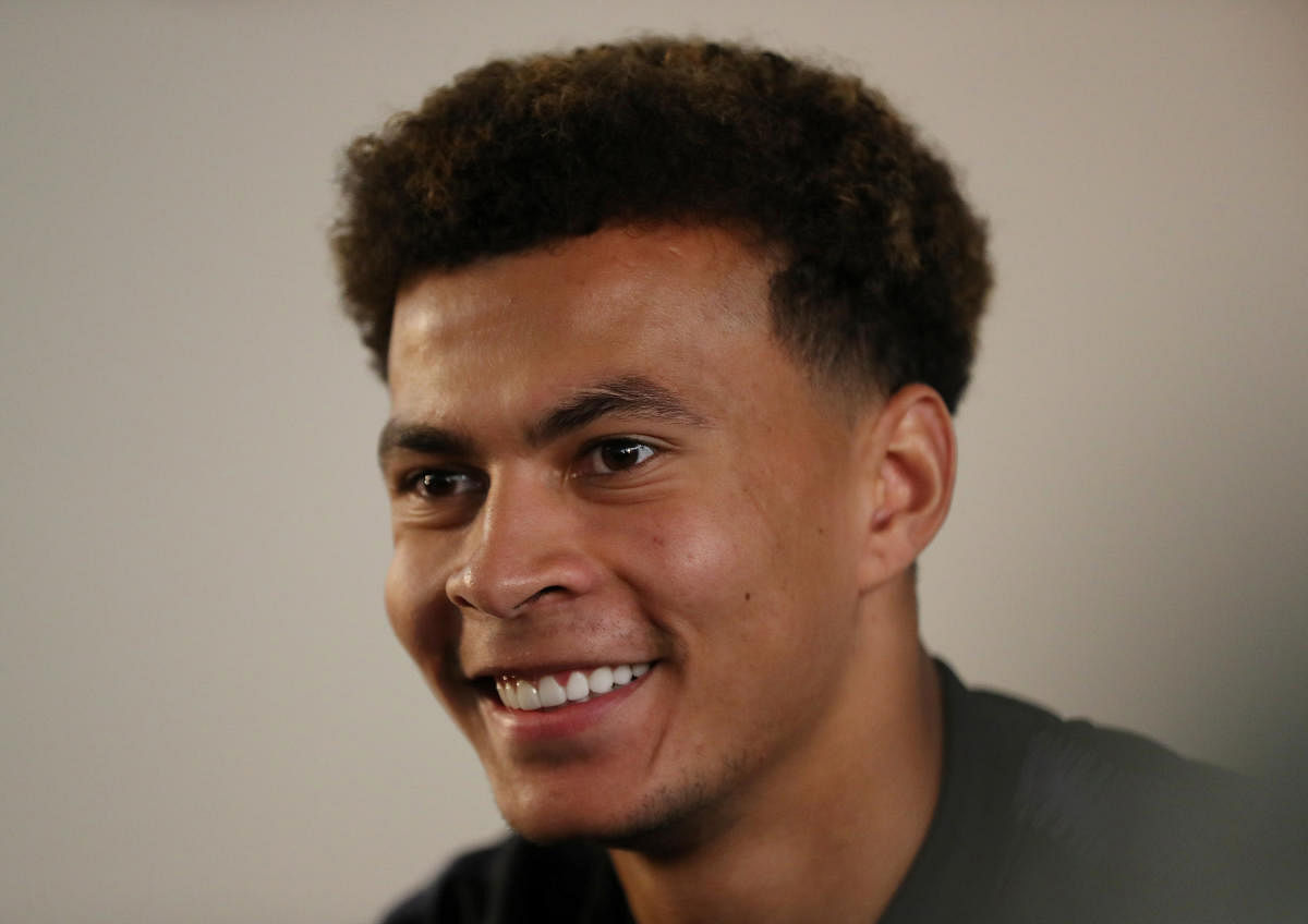 England's Dele Alli talks to the media (REUTERS/Lee Smith)