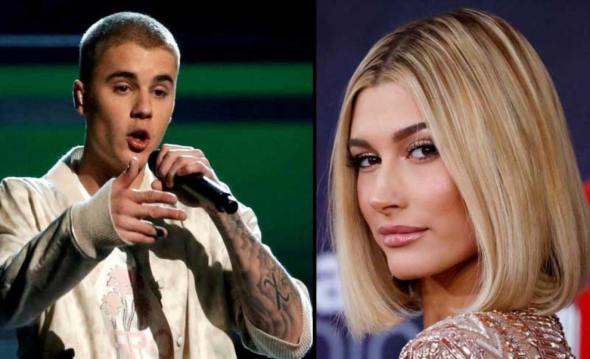 Justin Bieber, Hailey Baldwin (Reuters file photos)