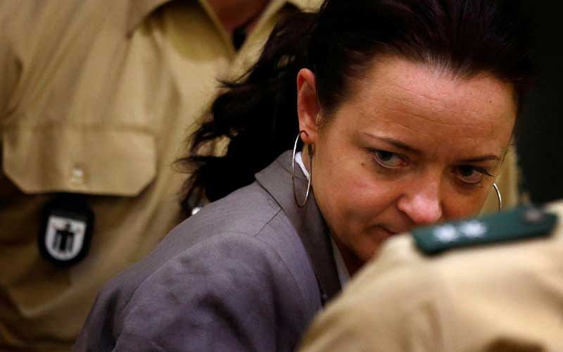 Beate Zschaepe, 43, was found guilty of 10 counts of murder for her complicity in the deadly shootings of nine Turkish and Greek-born immigrants and a German policewoman. (Reuters File Photo)